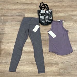 NWT Lululemon athletica women’s set